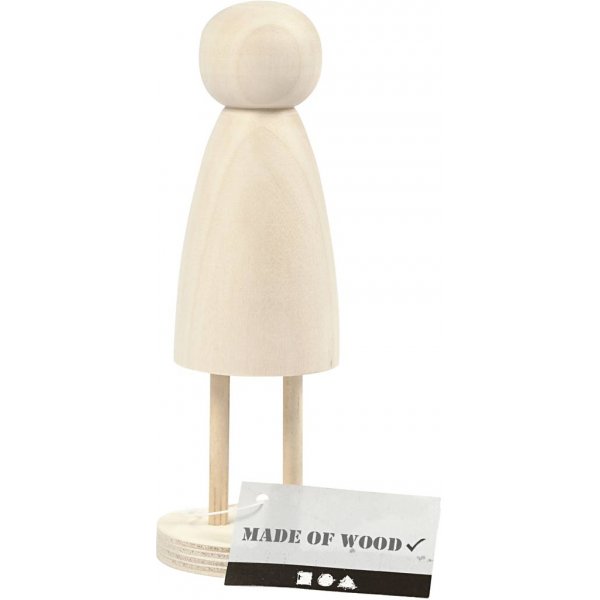 Krper mit Beinen - H13,8 cm