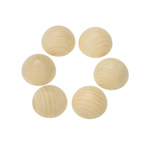 Halbkugel 6 Teile - 30 mm