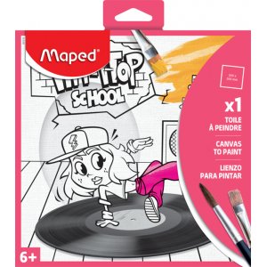 Kinderset - Maped - Leinwand zum Bemalen Kinderset - Maped - Leinwand zum Bemalen
