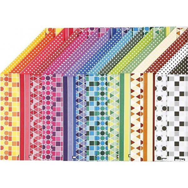 Colorbar Zerrissener Karton - A4 - 16 Blatt