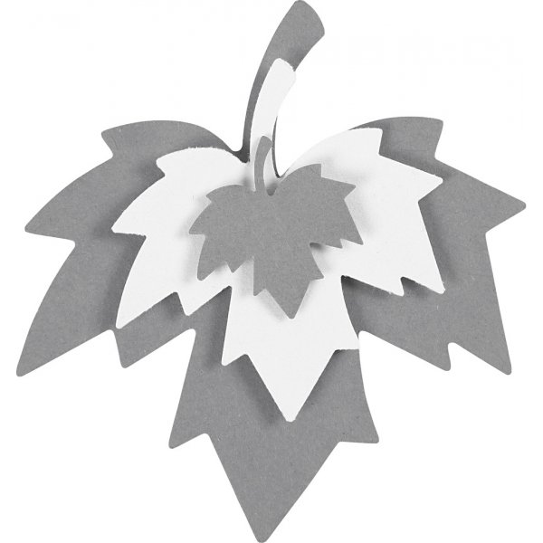 Schicht-auf-Schicht-Stanzer - Ahornblatt - 3 Stk
