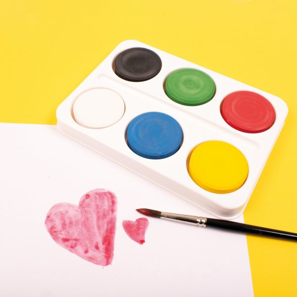 Farbpalette fr 57 mm - 6-fach - 6-tlg