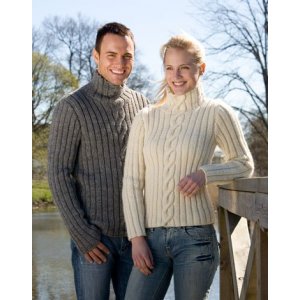 Strickmuster - Pullover (langes Streifenmuster) Strickmuster - Pullover (langes Streifenmuster)