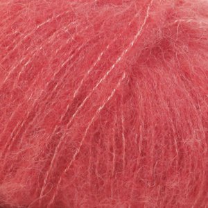 DROPS Brushed Alpaca Silk Garn - 25 g - Koralle (06) DROPS Brushed Alpaca Silk Garn - 25 g - Koralle (06)
