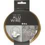 Aluminiumdraht - 1 mm - Gold - 16 m