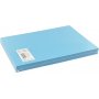Farbiger Karton - Trkisblau - A4 - 180 g - 100 Blatt