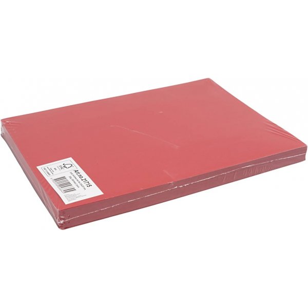 Farbiger Karton - Weihnachtsrot - A4 - 180 g - 100 Blatt