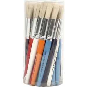 Kinderpinsel - rund - 30 Stk Kinderpinsel - rund - 30 Stk