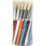 Kinderpinsel - rund - 30 Stk