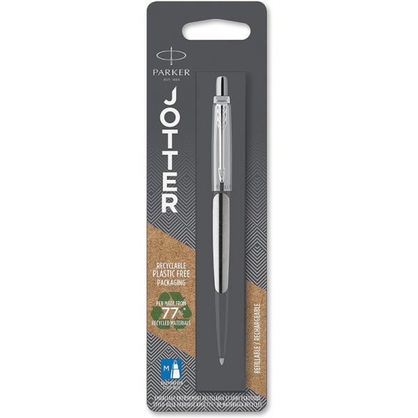 Kugelschreiber Parker Jotter - Kugelschreiber Medium - blaue Tinte - 1 Blister