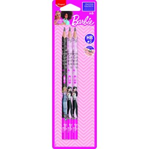 Bleistiftset - Maped - Graph extrudierte Barbie-Bleistifte, 6er-Pack Bleistiftset - Maped - Graph extrudierte Barbie-Bleistifte, 6er-Pack