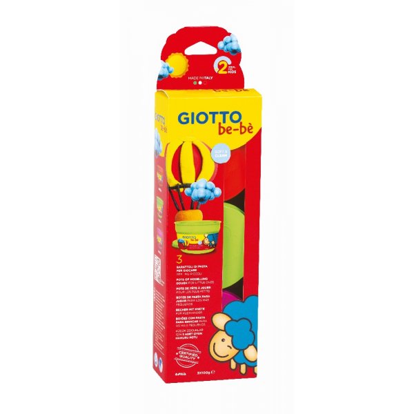 Modell Giotto be-b 3er-Pack - Rot/Grn/Lila