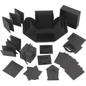 Explodierende Box - Schwarz Explodierende Box - Schwarz