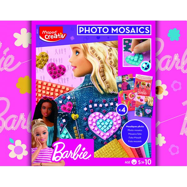 Barbie - Maped - Fotomosaik (5+ Jahre)