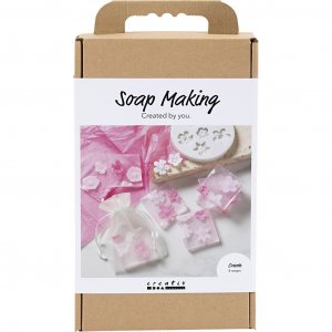 DIY-Set Seifenherstellung Blumen Rosa