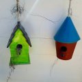 Kundenbild Vogelhaus H 22 x 10,6 x 13 cm - unbehandelt rechteckig