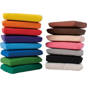 Modellieren verschiedener Farben - 15 x 50 g Modellieren verschiedener Farben - 15 x 50 g