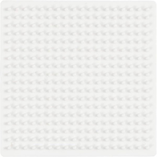 NABBI BioBeads Perlenplatte - Quadratisch - 9,5x9,5 cm - 1 Stk