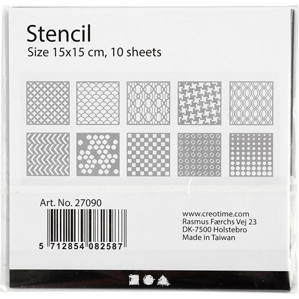 Schablone - 10 Blatt