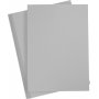 Farbiger Karton - Grau - A4 - 180 g - 20 Blatt