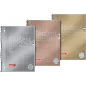 Notizblock - A4 Metallic - kariert Notizblock - A4 Metallic - kariert