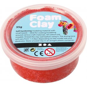 Foam Clay® - rot - 35 g Foam Clay® - rot - 35 g