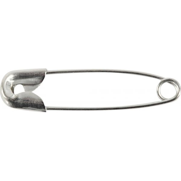 Sicherheitsnadeln - Silber - 100 Stk