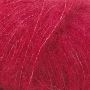 DROPS Brushed Alpaca Silk Garn - 25 g - Rot (07) DROPS Brushed Alpaca Silk Garn - 25 g - Rot (07)
