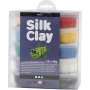 Silk Clay - gemischte Farben - Basic 1 - 10 x 40 g
