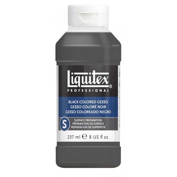 Schwarzes Gesso Liquitex 237 ml