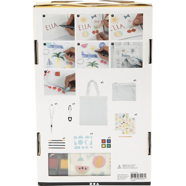 Materialset - Kreativ mit Textilien