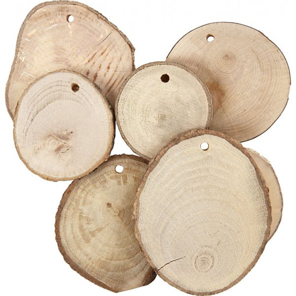 Holzbretter mit Lchern - 25 Stk