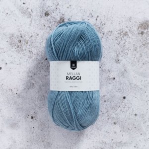 Mittlerer Raggi 100g - Hellblau Mittlerer Raggi 100g - Hellblau