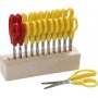 Kinderschere - runde Spitze - 12,5 cm - 12 Stk