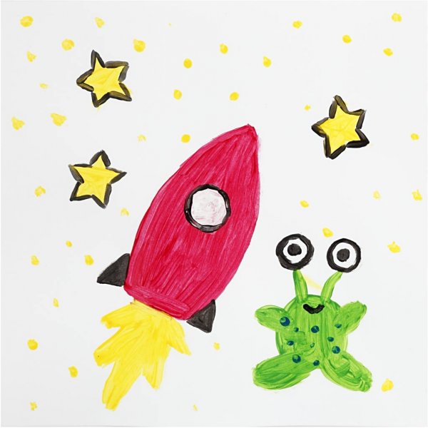 Schulfarbe - Acryl - Standardfarben - glnzend - 6 x 20 ml