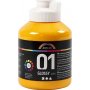 Schulfarbe - Acryl - Gelb - glnzend - 500 ml