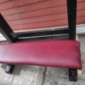 Kundenbild Polsterstoff Vinyl / Kunstleder Burgund Medium - 140 cm