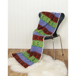 Strickmuster - Plaid und Kissen Strickmuster - Plaid und Kissen
