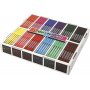 Colortime Bleistifte - gemischte Farben - 2 mm - 12x24 Stk