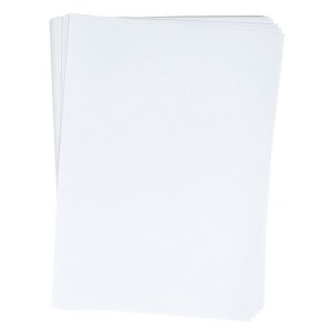 Papier 180g 25 Stück - Weiß Papier 180g 25 Stück - Weiß