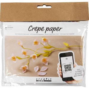 Mini-DIY-Kit Krepppapier - Kirschzweig Mini-DIY-Kit Krepppapier - Kirschzweig