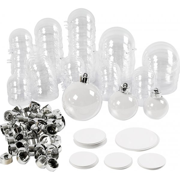 Dekokugel - Ø5/6/8 cm - 60 Stk Dekokugel - Ø5/6/8 cm - 60 Stk