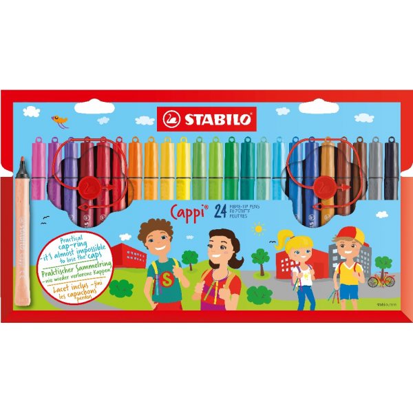 Fasermaler Cappi - 24er-Pack