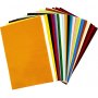 Hobbyfilz - gemischte Farben - 24 Blatt