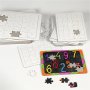 Puzzle - wei - 21 x 30 cm - 10 Teile