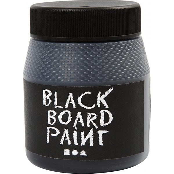 Malerfarbe - Schwarz - 250 ml