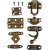 Minibeschläge - Antikgold - 15 Sets Minibeschläge - Antikgold - 15 Sets