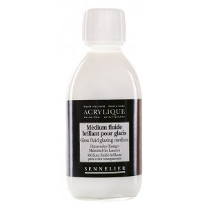Acrylmedium Sennelier - Gloss Fluid Glazing Medium Acrylmedium Sennelier - Gloss Fluid Glazing Medium
