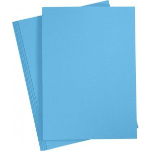Farbiger Karton - Türkisblau - A4 - 180 g - 20 Blatt Farbiger Karton - Türkisblau - A4 - 180 g - 20 Blatt