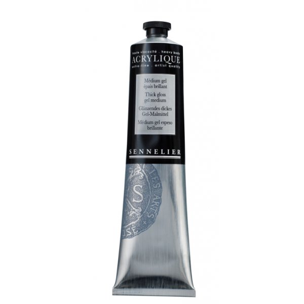 Acrylmedium Sennelier - Dickglnzendes Gelmedium